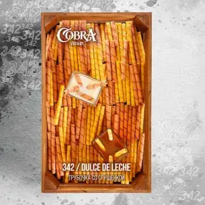 Смесь Cobra Virgin Dulce de Leche (Трубочка со Сгущенкой) 50 гр. Смесь Cobra Virgin Dulce de Leche (Трубочка со Сгущенкой) 50 гр.