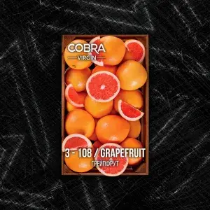 Смесь Cobra Virgin Grapefruit (Грейпфрут) 50 гр. Смесь Cobra Virgin Grapefruit (Грейпфрут) 50 гр.