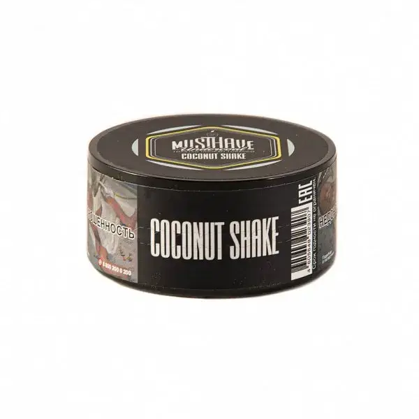 MustHave с ароматом кокосового шейка - Coconut shake 25гр МРК MustHave с ароматом кокосового шейка - Coconut shake 25гр МРК