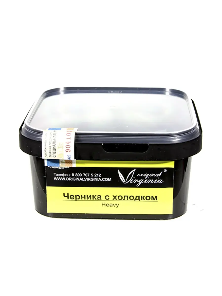 Табак Original Virginia Heavy – Черника с холодком 200 гр. Табак Original Virginia Heavy – Черника с холодком 200 гр.
