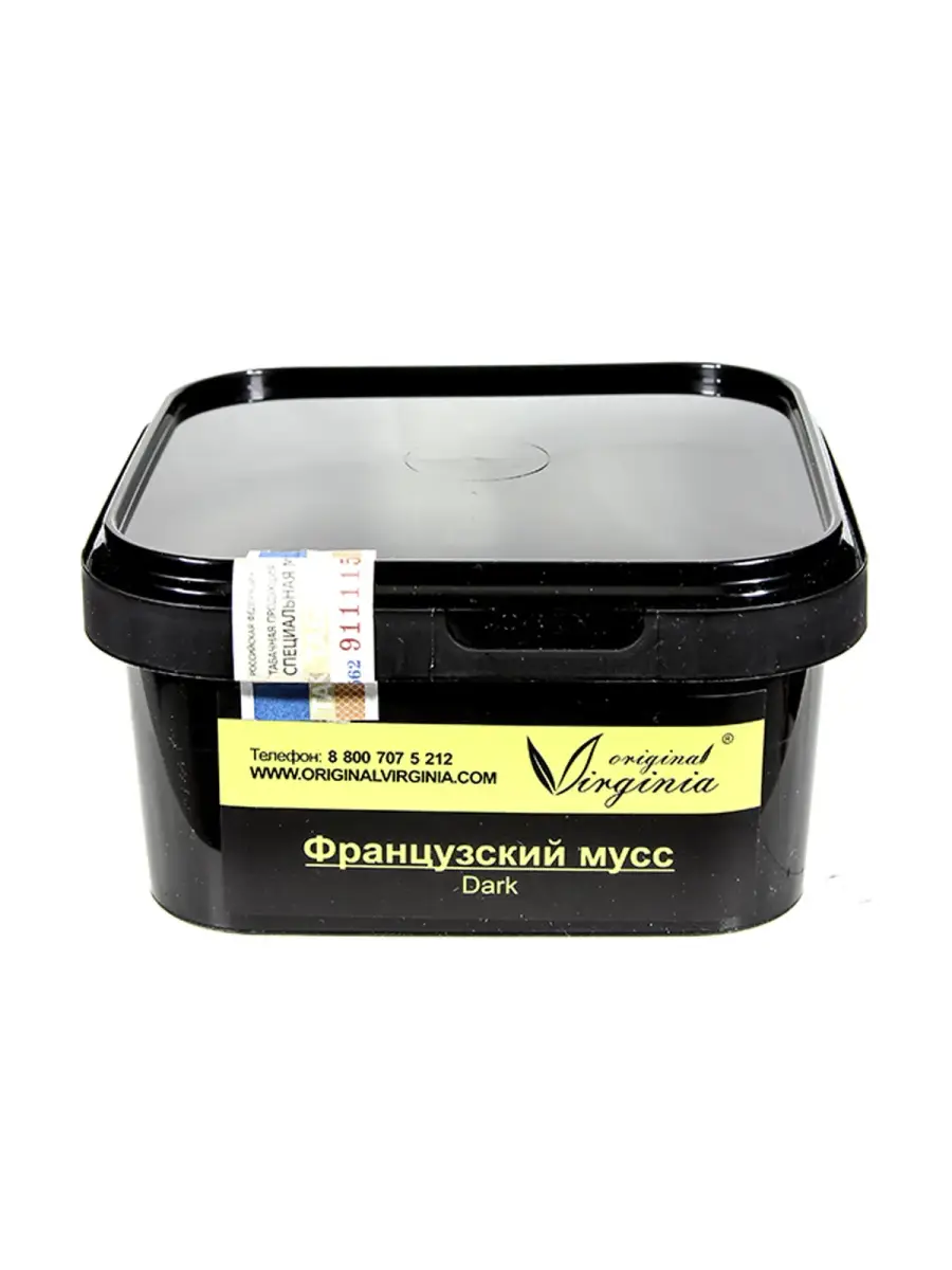 Табак Original Virginia Dark – Французский мусс 200 гр. Табак Original Virginia Dark – Французский мусс 200 гр.