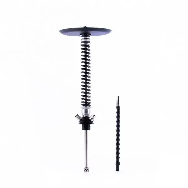 Кальян MAMAY CUSTOMS Coilovers хром-черный (без колбы) Кальян MAMAY CUSTOMS Coilovers хром-черный (без колбы)
