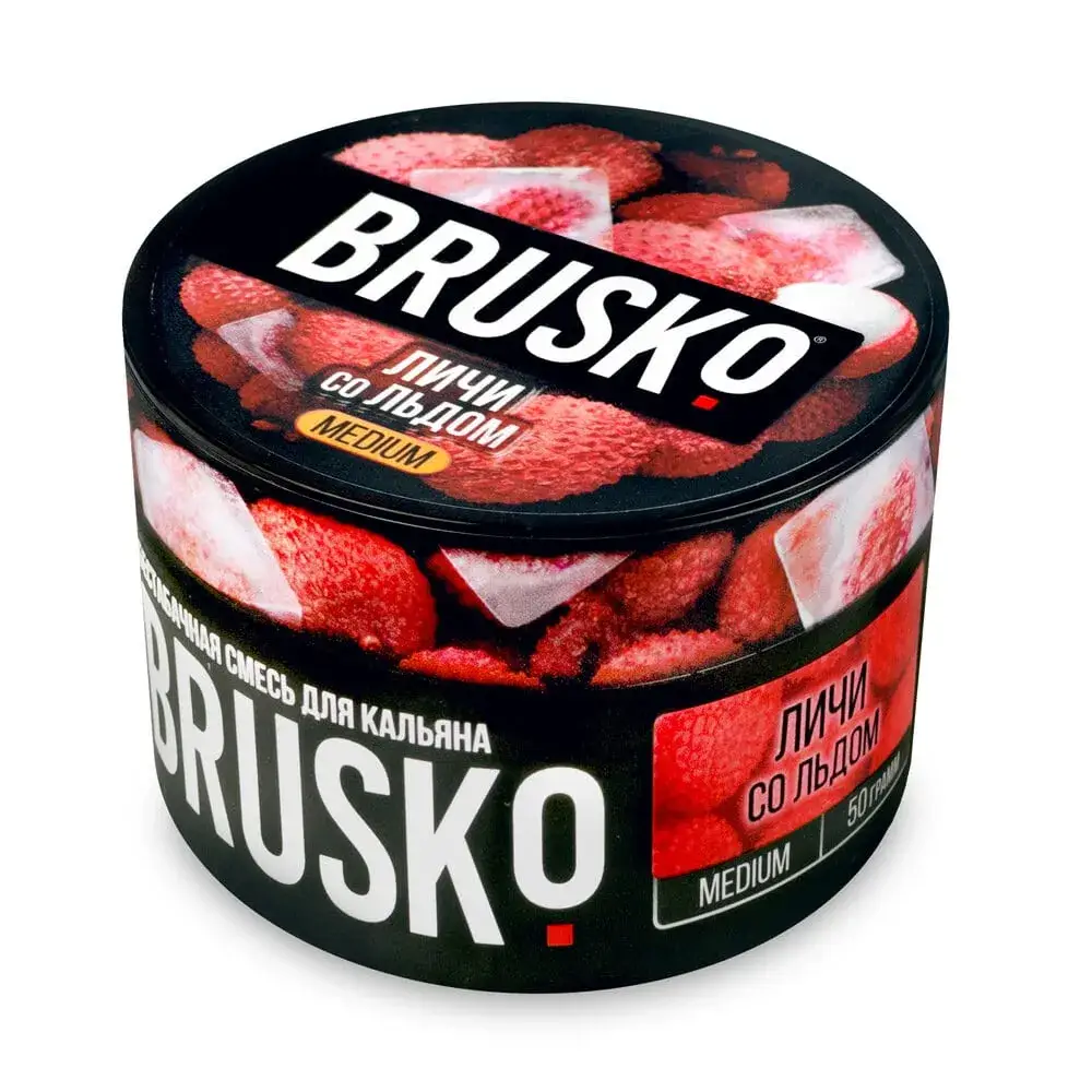 BRUSKO MEDIUM Личи со льдом 50гр МРК BRUSKO MEDIUM Личи со льдом 50гр МРК