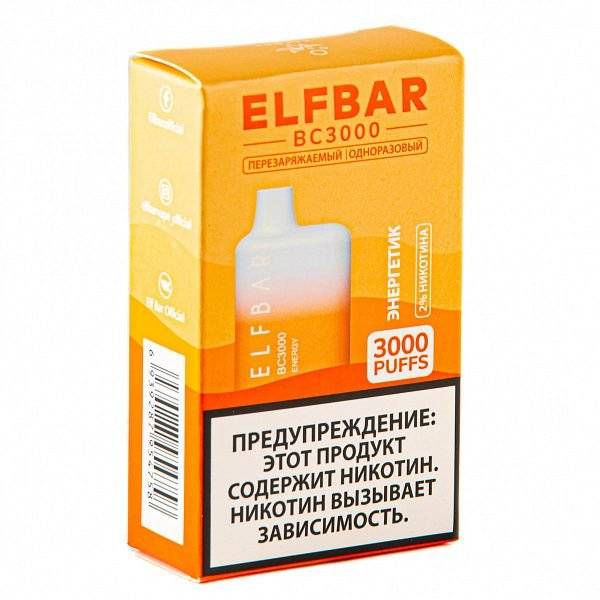 ELF BAR Energy (3000 затяжек) 20 мг МРК ELF BAR Energy (3000 затяжек) 20 мг МРК