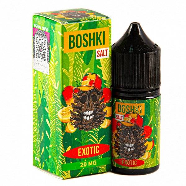 Жидкость BOSHKI SALT Exotic 20 мг 30 мл Жидкость BOSHKI SALT Exotic 20 мг 30 мл