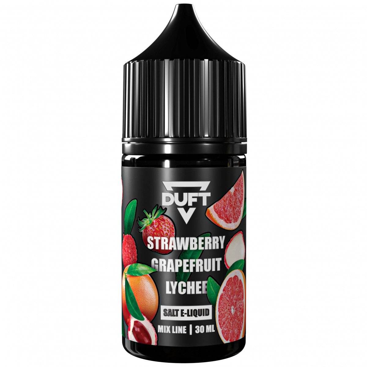Жидкость DUFT MIX LINE Salt 20 Strawberry grapefruit lychee 30 мл МРК Жидкость DUFT MIX LINE Salt 20 Strawberry grapefruit lychee 30 мл МРК