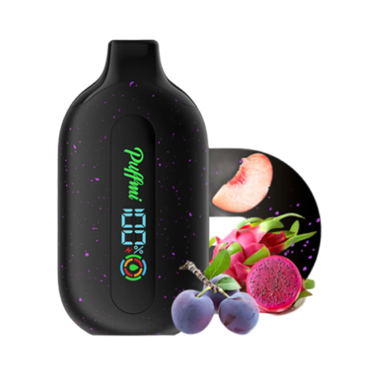 Эл. сиг. PUFFMI PURE V 2 12000 Acai Peach Pitaya 2 % Эл. сиг. PUFFMI PURE V 2 12000 Acai Peach Pitaya 2 %