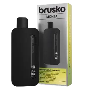 Эл. сиг. BRUSKO MONZA BY CRZ 12000 Виноградный лимонад / Grape Lemonade 2% Эл. сиг. BRUSKO MONZA BY CRZ 12000 Виноградный лимонад / Grape Lemonade 2%