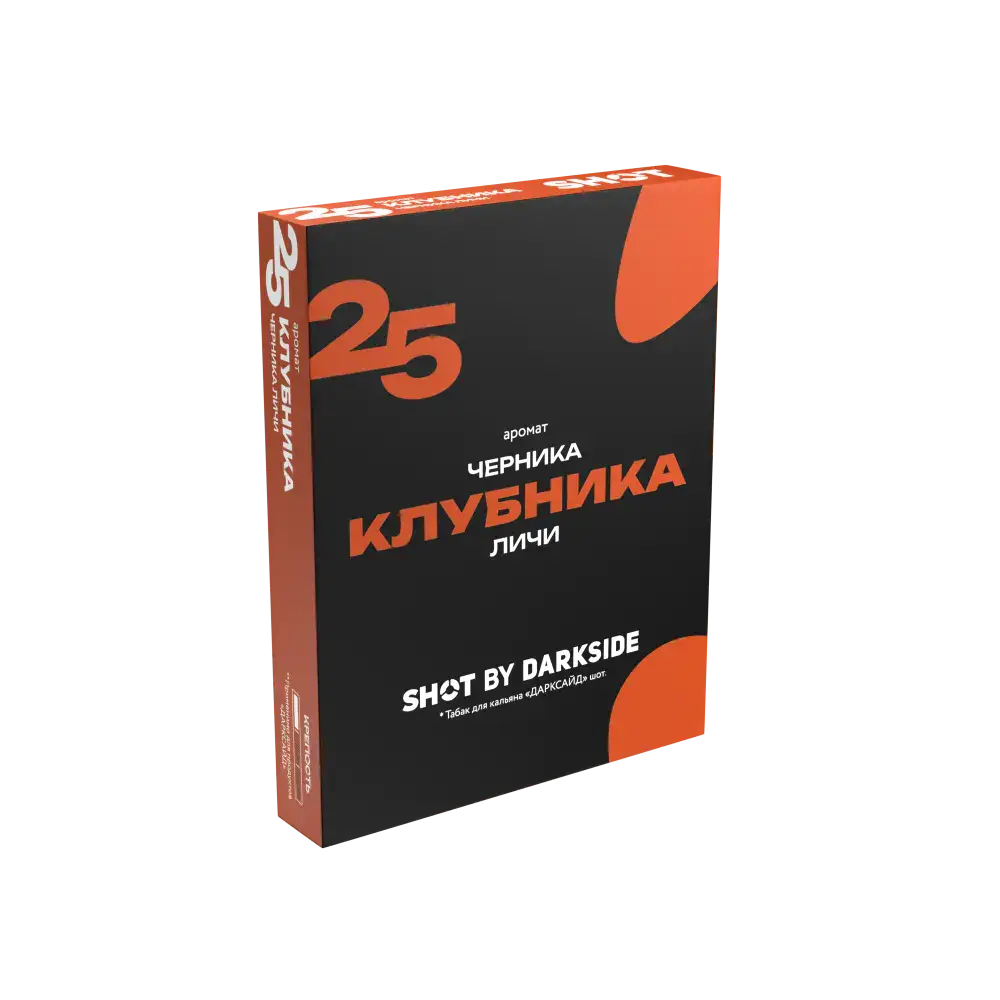 Табак Darkside Shot - 25 Клубника Черника Личи 25 гр. Табак Darkside Shot - 25 Клубника Черника Личи 25 гр.