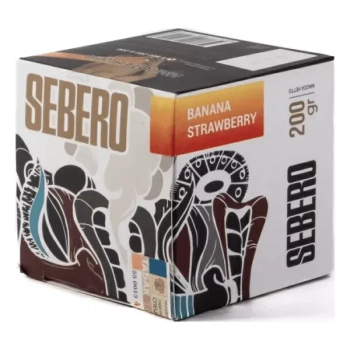 SEBERO Classic с ароматом Банан – Клубника (Banana strawberry), 200 гр.