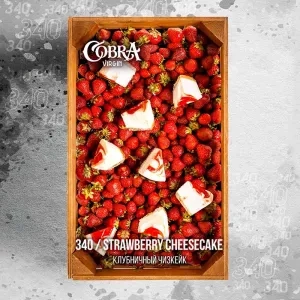Смесь Cobra Virgin Strawberry Cheesecake (Клубничный Чизкейк) 50 гр.