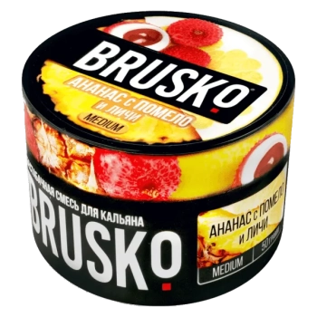BRUSKO MEDIUM Ананас с помело и личи 50гр МРК
