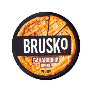 BRUSKO MEDIUM Банановый пирог 50гр МРК