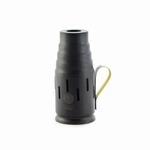 Колпак EST Case black 21 см (жёлтая ручка)