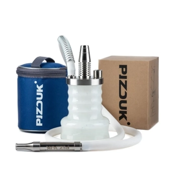 Кальян Pizduk Hookah (blue-bag) белая колба