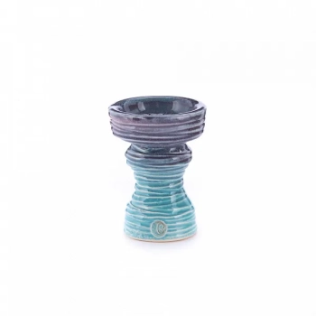 Чашка VINTAGE GLAZE Bohemia млечный путь (бирюзово-фиолетовая)