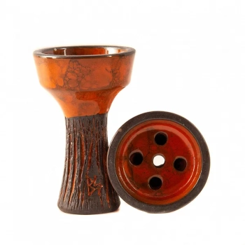 Чашка VINTAGE Blackstone bowl Killer bubble wood оранжевая Чашка VINTAGE Blackstone bowl Killer bubble wood оранжевая