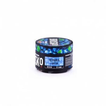 BRUSKO MEDIUM Черника с мятой 50гр МРК