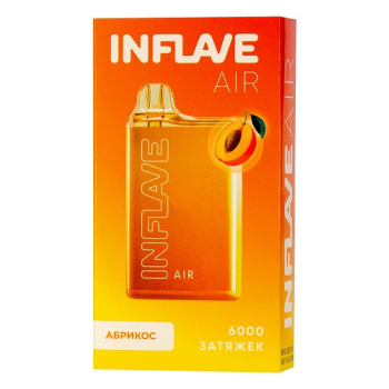 INFLAVE AIR Абрикос (6000 затяжек) МРК