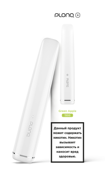 PLONQ PLUS Зелёное яблоко (1500 затяжек) 20 мг