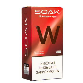 SOAK W Шоколадное чудо 10000 затяжек МРК