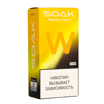 SOAK W Леденцы от кашля 10000 затяжек МРК