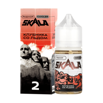Жидкость Skala Рашмор (клубника со льдом) 10 мл 2 мг МРК