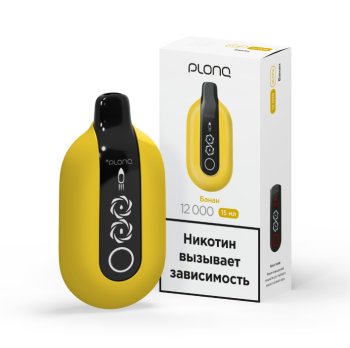 PLONQ ULTRA Банан (12000 затяжек) 20 мг МРК