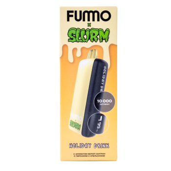 FUMMO INDIC SLURM Белая сангрия с персиком и апельсином (10 000 затяжек) МРК