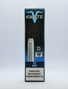 Эл. сиг. IGNITE V 30 3000 Blue Razz Ice/ Блю раз айс 2%