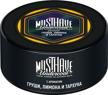 MustHave Undercoal с ароматом груши, лимона и тархуна, 25 гр.