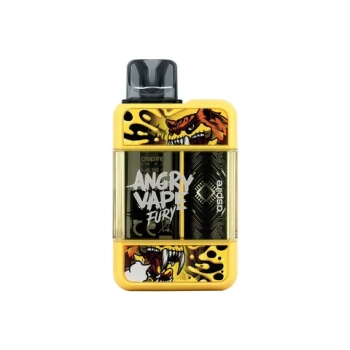 Устройство BRUSKO ANGRY VAPE FURY 650mAh, желтый / yellow
