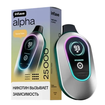 Эл. сиг. INFLAVE ALPHA 25000 Груша лайм 2%