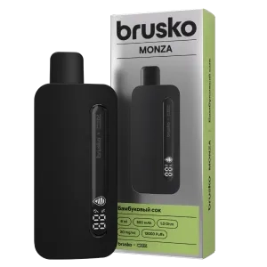 Эл. сиг. BRUSKO MONZA BY CRZ 12000 Бамбуковый сок / Bamboo Juice 2%