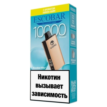 WAKA Escobar Vibe Лимон Лайм (10000 затяжек)