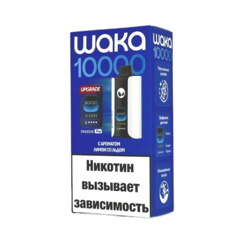 WAKA PRO Лимон со льдом (10000 затяжек)