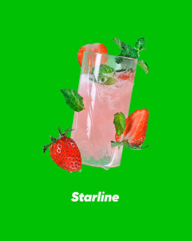 Новый аромат Starline — клубничный мохито.