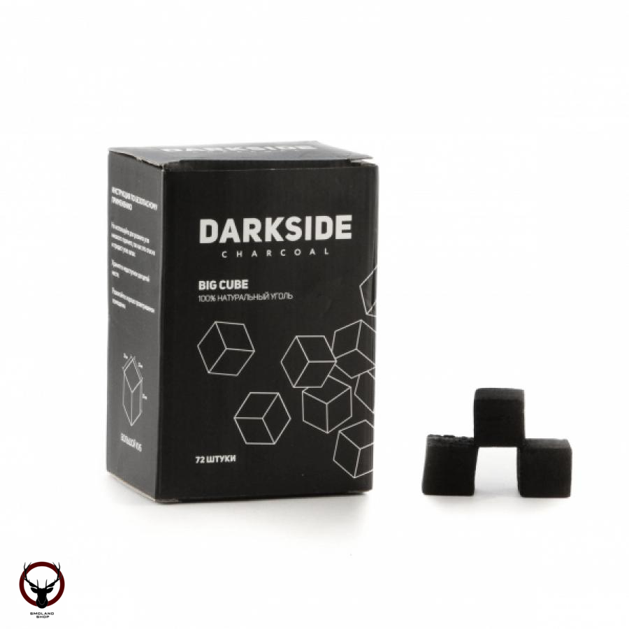 Уголь для кальяна Darkside 25 мм (72шт)