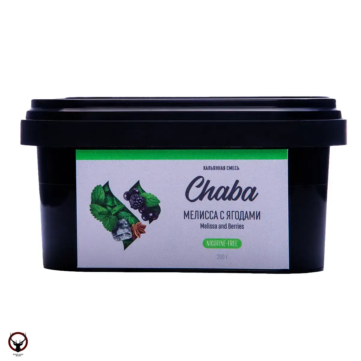 Chaba Мелисса с Ягодами Nicotine Free 200 г МРК