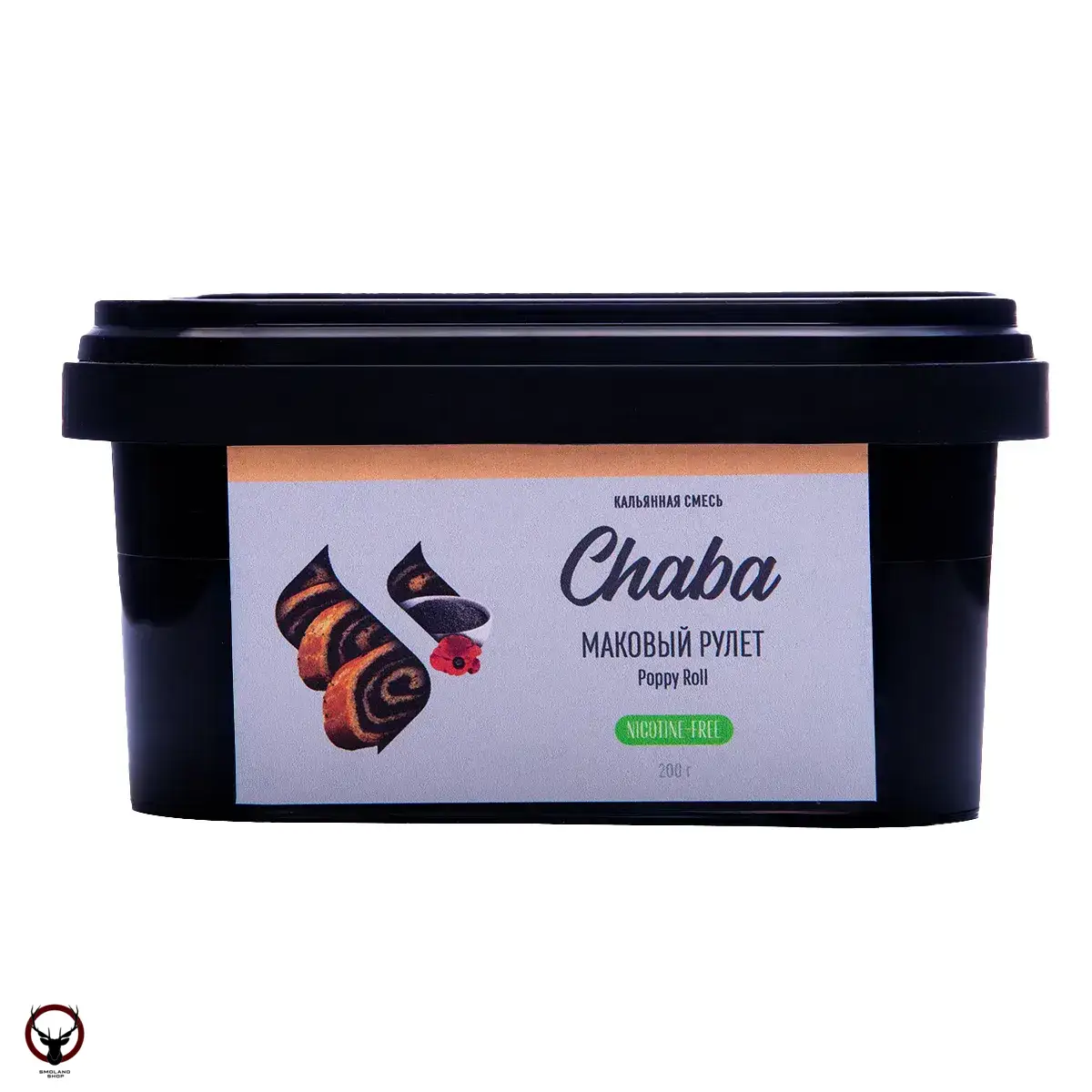 Chaba Маковый Рулет Nicotine Free 200 г МРК