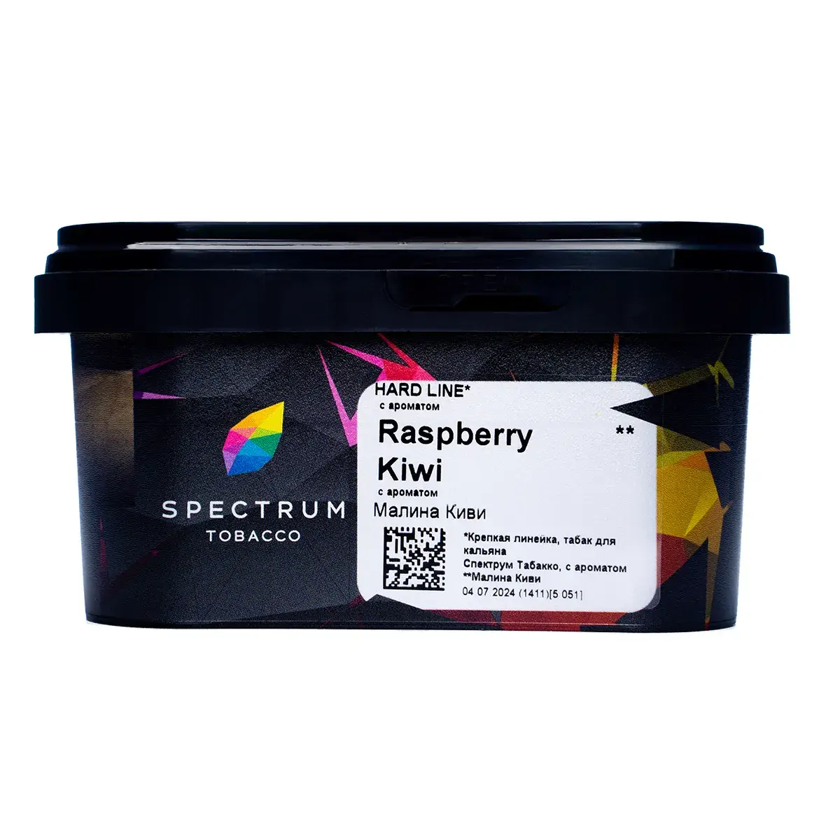 Табак для кальяна Spectrum HARD Raspberry Kiwi 200гр МРК