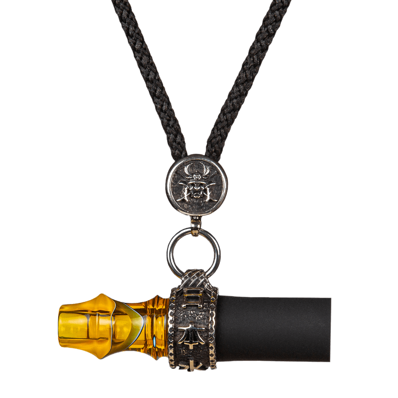 Мундштук индивидуальный Japona Hookah Mouth Tip Samurai Cord-Yellow