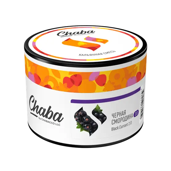 Chaba Mix Black Currant Crumble Nicotine Free 40 г МРК