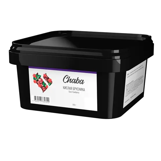 Chaba Sour Cowberry Nicotine Free 200 г МРК
