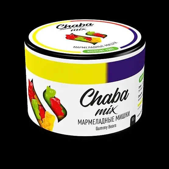 Chaba Мармеладные мишки Nicotine Free 50 г МРК