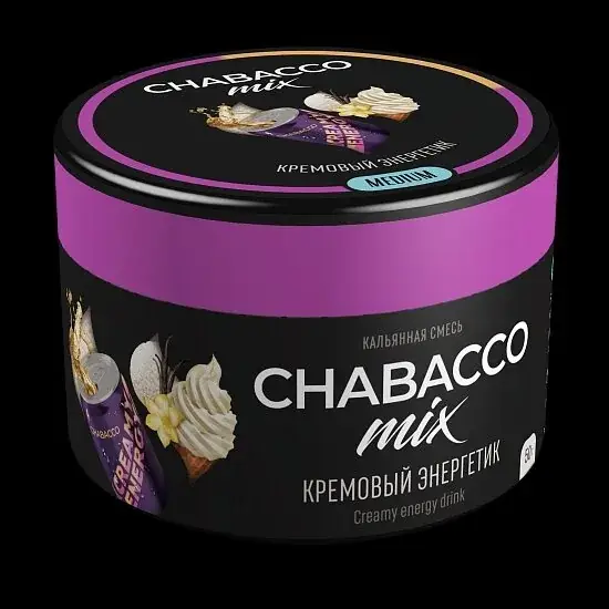 Chabacco Mix MEDIUM Creamy energy drink 40гр МРК