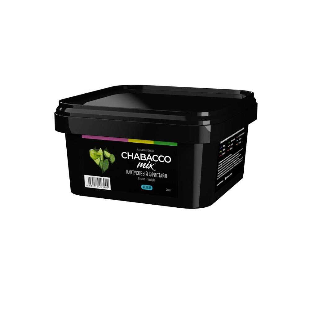 Chabacco Mix MEDIUM Cactus Freestyle 200гр МРК