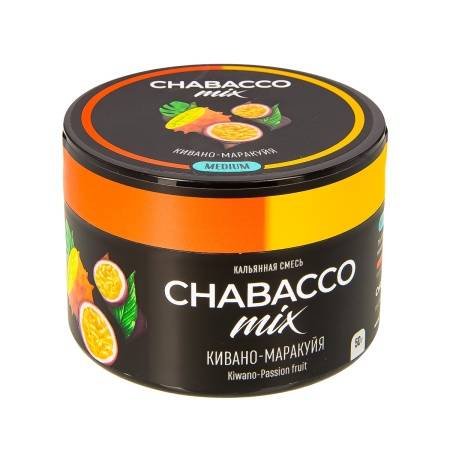 Chabacco Mix MEDIUM Kiwano-passion fruit 40гр МРК