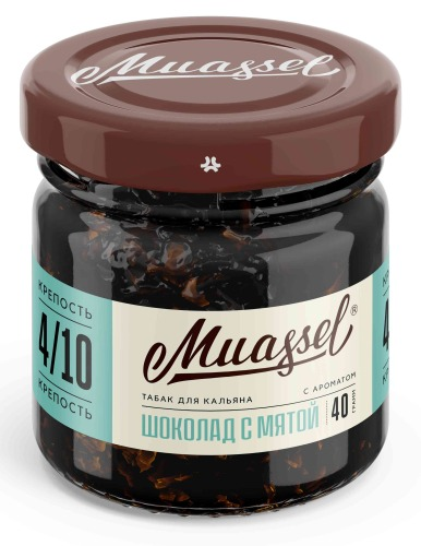 Muassel Strong 6/10 Шоколад с мятой 40гр МРК