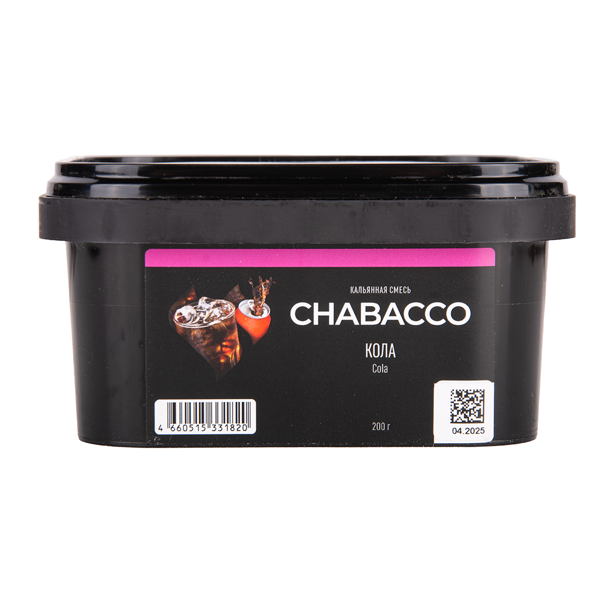 Chabacco MEDIUM Cola 200гр МРК